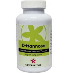Liever Gezond D-Mannose 50 gram | Superfoodstore.nl