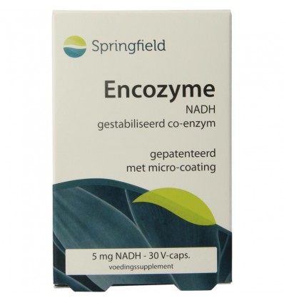 Mineralen Springfield Encozyme NADH 5 mg 30 capsules kopen
