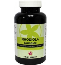 Liever Gezond Rhodiola complex 100 capsules | Superfoodstore.nl