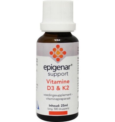 Vitamine D druppels Epigenar Vitamine D3 & K2 25 ml kopen