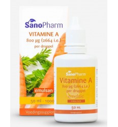 Vitamine A Sanopharm Vitamine A Emulsan 50 ml kopen