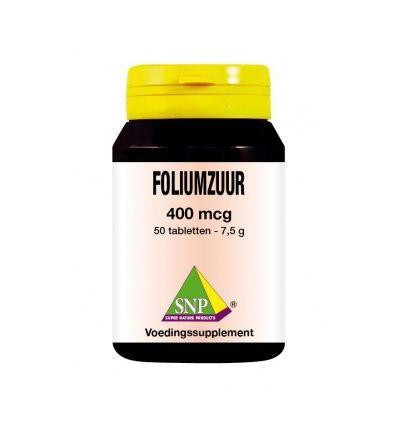 Vitamine B11 Foliumzuur SNP Foliumzuur 400 mcg 50 tabletten kopen