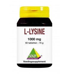 L-Lysine SNP L-lysine 1000 mg 60 tabletten kopen