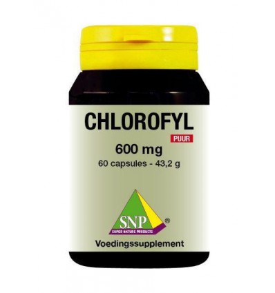 Supplementen SNP Chlorofyl 600 mg puur 60 capsules kopen