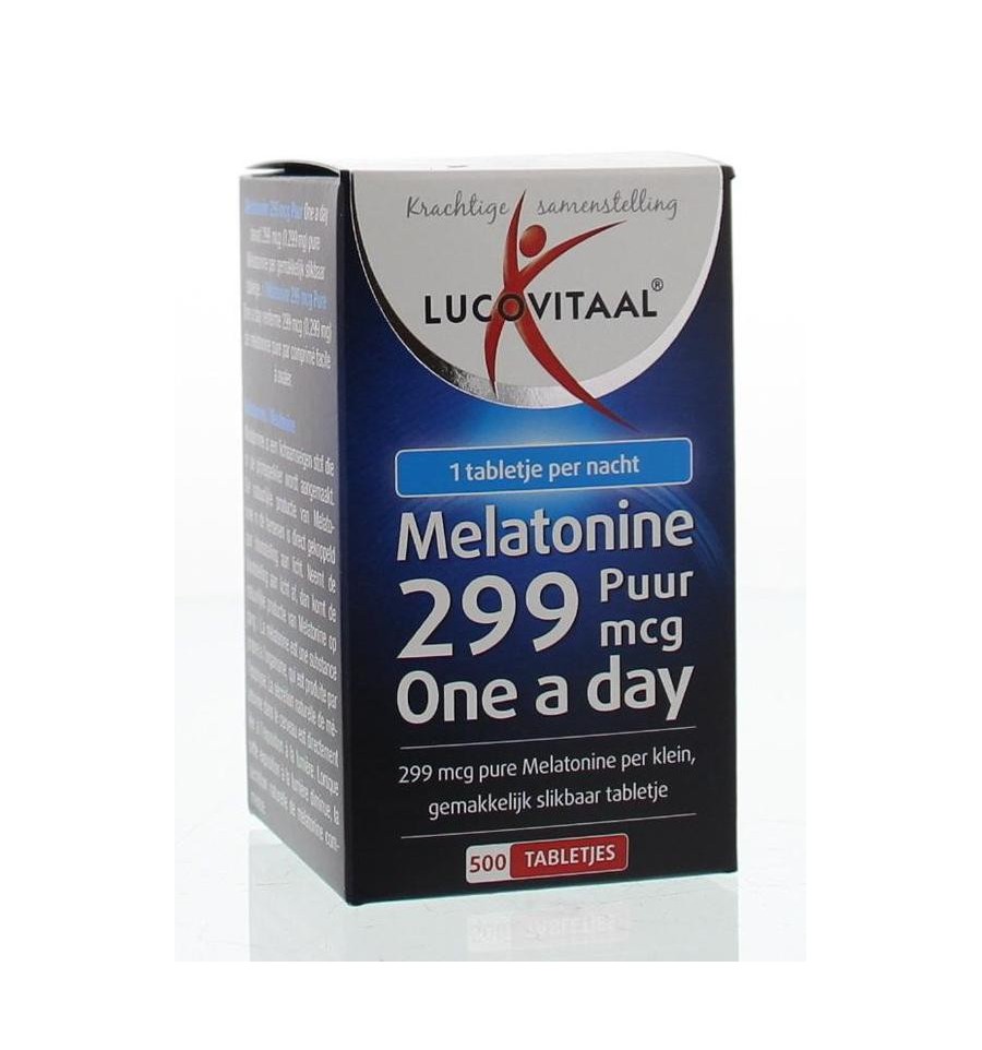 Lucovitaal melatonine puur 0.299 mg