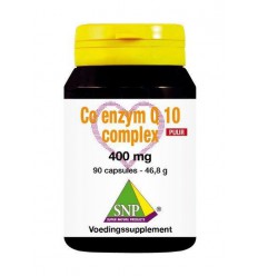 Voedingssupplementen SNP Co enzym Q10 complex 400 mg puur 90
