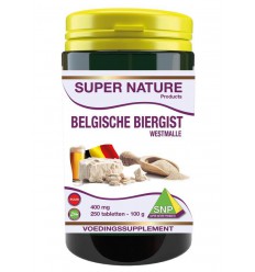 Vitamine B SNP Belgische biergist 400 mg puur 250 stuks kopen
