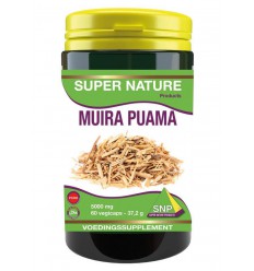 Voedingssupplementen SNP Muira puama 5000 mg puur 60 capsules
