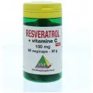 SNP Resveratrol + Vitamine C 100 mg puur 60 vcaps