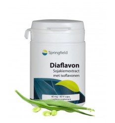 Springfield Diaflavon soja isoflavon 40 mg 60 vcaps
