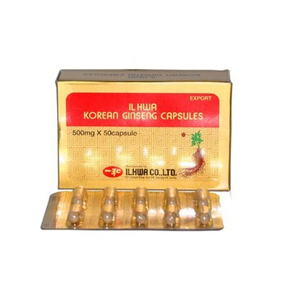 Ilhwa Korean ginseng capsule 50 capsules