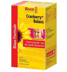 Bloem Cranberry+ balans 60 capsules | Superfoodstore.nl