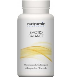 Nutramin Emotio balance 60 capsules | Superfoodstore.nl