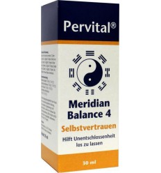 Pervital Meridian balance 4 zelfvertrouwen 30 ml