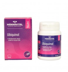 Mannavital Ubiquinol co-enzyme Q10 60 capsules