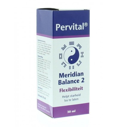 Homeopathische Supplementen Pervital Meridian balance 2 flexibiliteit 30 ml kopen