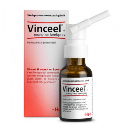 Homeopatische Geneesmiddelen Heel Vinceel H mond & keelspray 20 ml kopen