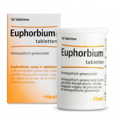 Homeopatische Geneesmiddelen Heel Euphorbium 50 tabletten kopen
