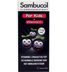 Fytotherapie Sambucol Vlierbessensiroop for kids 120 ml kopen