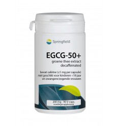 Springfield EGCG-50+ groene thee extract 90 vcaps