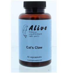 Alive Cats claw 80 vcaps | Superfoodstore.nl