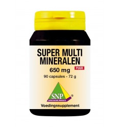 SNP Super multi mineralen 650 mg puur 90 capsules
