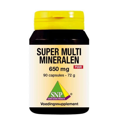 Multi Mineralen SNP Super 650 mg puur 90 capsules kopen