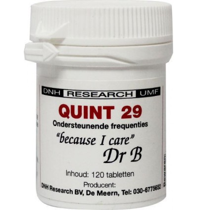 Fytotherapie DNH Quint 29 120 tabletten kopen