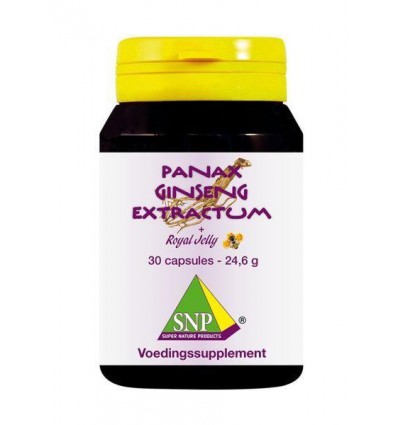 Ginseng SNP Panax extract & royal jelly 700 mg 30 capsules kopen