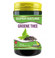 SNP Groene thee 500 mg puur 60 capsules