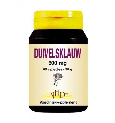 Duivelsklauw NHP 500 mg 60 capsules kopen