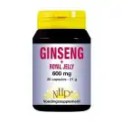 NHP Ginseng royal jelly 600 mg 30 capsules