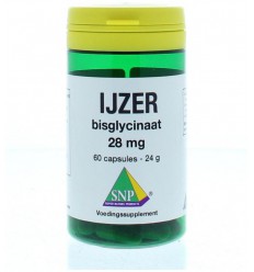 SNP IJzer bisglycinaat 28 mg 60 capsules