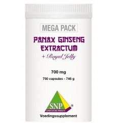 SNP Panax ginseng extract megapack 750 capsules
