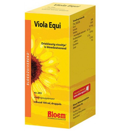 Fytotherapie Bloem Viola equi 100 ml kopen