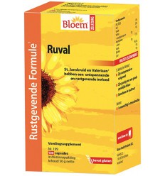 Bloem Ruval met st janskruid 100 capsules | Superfoodstore.nl