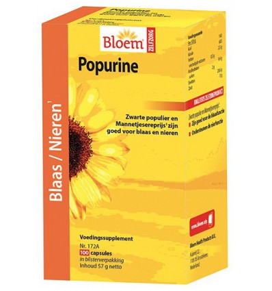 Fytotherapie Bloem Popurine 100 capsules kopen