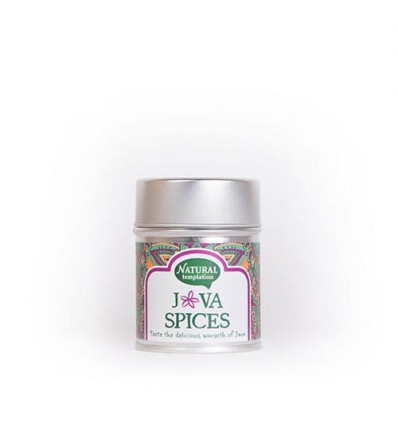 Natural Temptation Java spices blikje natural spices 55 gram