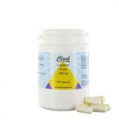 Clark L-Arginine 500 mg 100 vcaps | Superfoodstore.nl