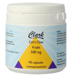 Clark Cats claw 500 mg 90 vcaps | Superfoodstore.nl