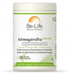 Be-Life Ashwagandha 5000 90 capsules | Superfoodstore.nl