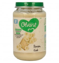 Olvarit Banaan koek 8M51 200 gram | Superfoodstore.nl