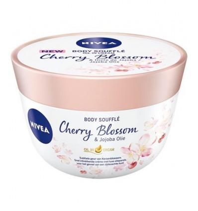 Nivea Body oil souffle cherry blossom & jojoba 200 ml