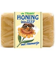 De Traay Zeep honing / rozemarijn biologisch 250 gram