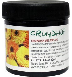Cruydhof Calendula balsem 75% 50 ml | Superfoodstore.nl