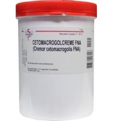 Fagron Cetomacrogol creme FNA 1 kg | Superfoodstore.nl