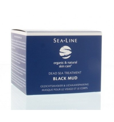 Sea-Line Black mud facial mask & body pack 225 ml