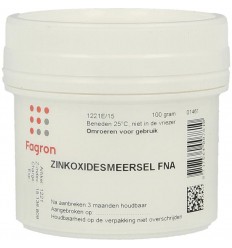 Fagron Zinkoxidesmeersel FNA 100 gram | Superfoodstore.nl