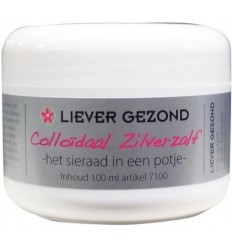 Liever Gezond Colloidaal zilverzalf 100 ml | Superfoodstore.nl