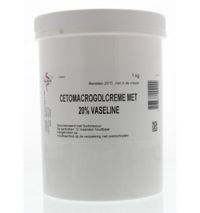 Vaseline Fagron Cetomacrogol creme 20% 1 kg kopen